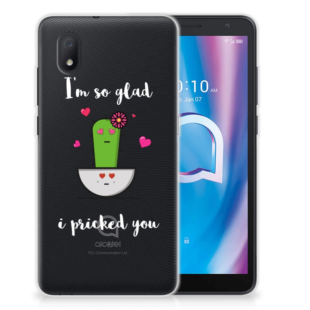 Alcatel 1B (2020) Telefoonhoesje met Naam Cactus Glad B2C Telecom