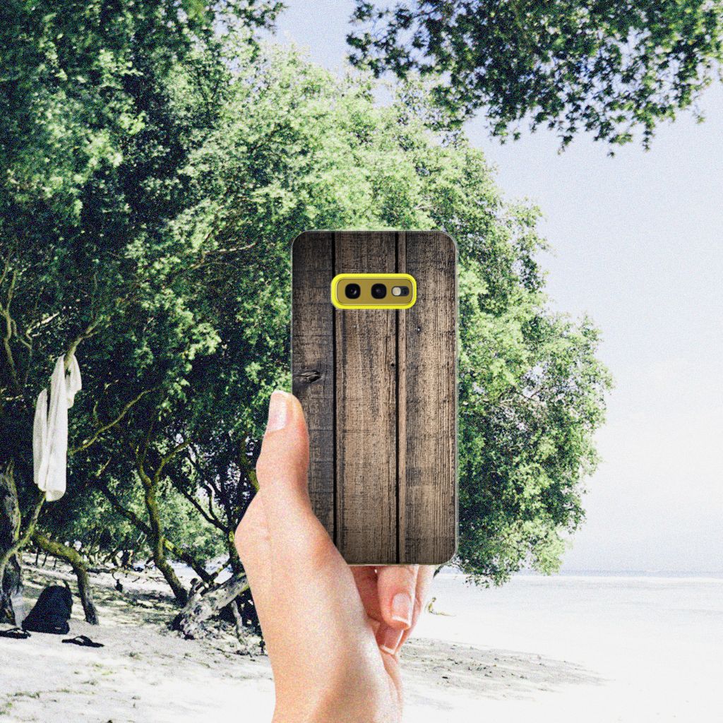 Samsung Galaxy S10e Bumper Hoesje Steigerhout