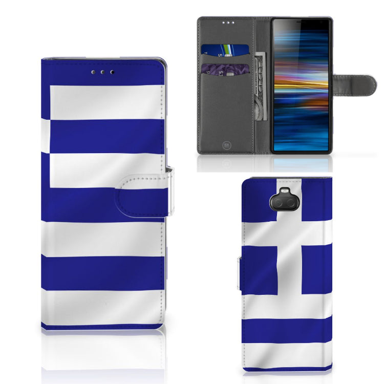 Sony Xperia 10 Bookstyle Case Griekenland