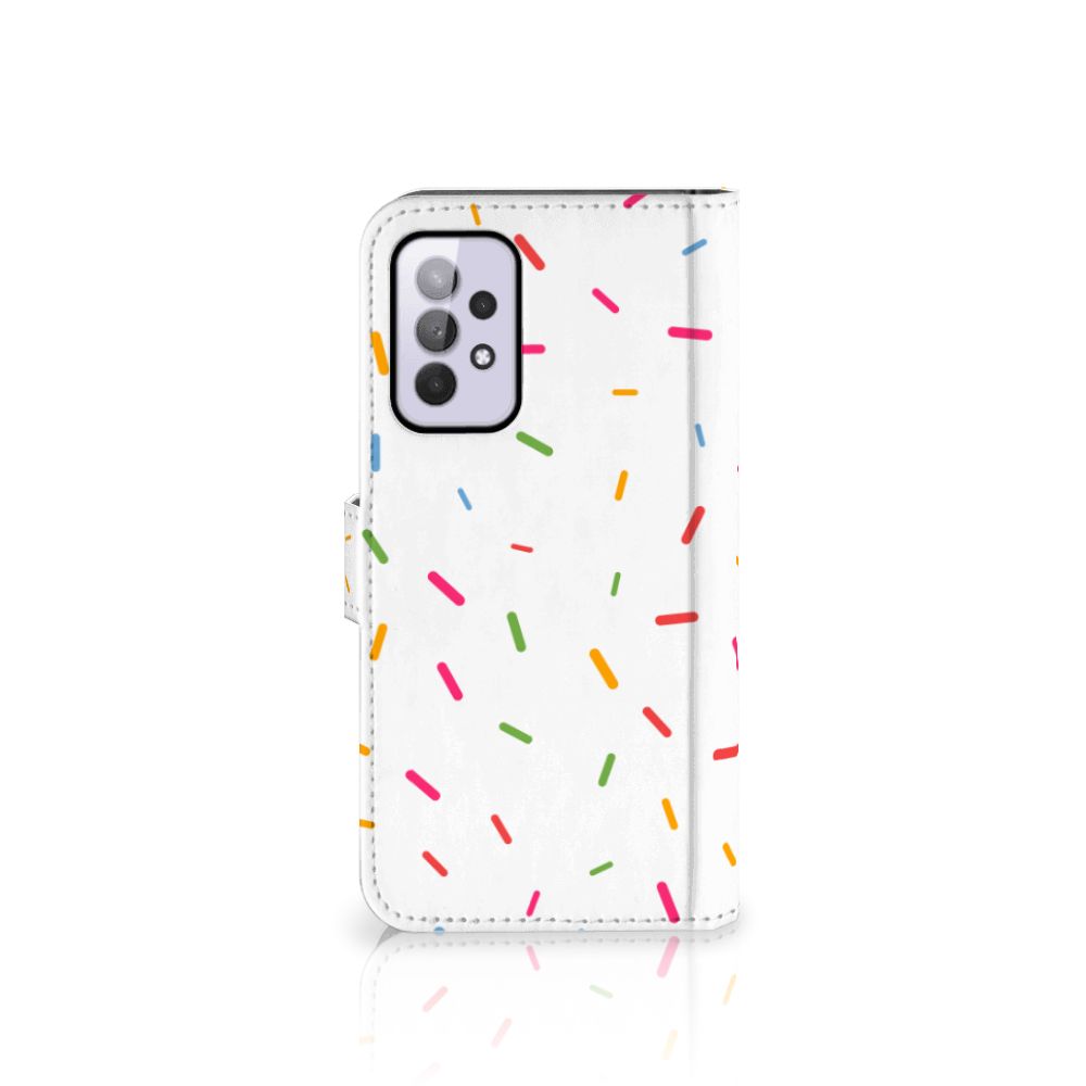 Samsung Galaxy A33 5G Book Cover Donut Roze