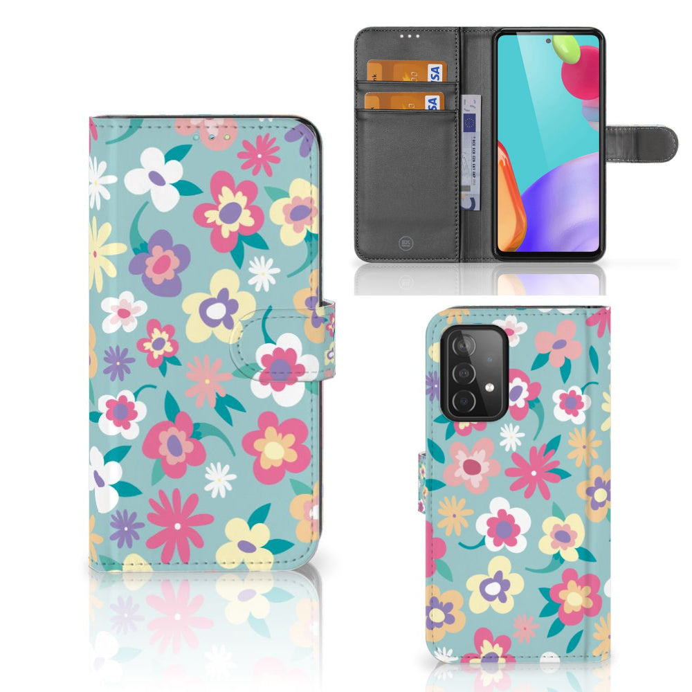 Samsung Galaxy A52 Hoesje Flower Power