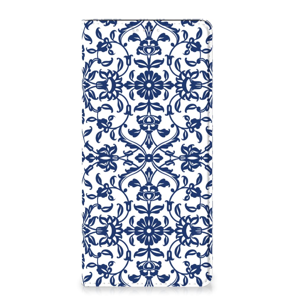 Samsung Galaxy A33 5G Smart Cover Flower Blue - B2C Telecom