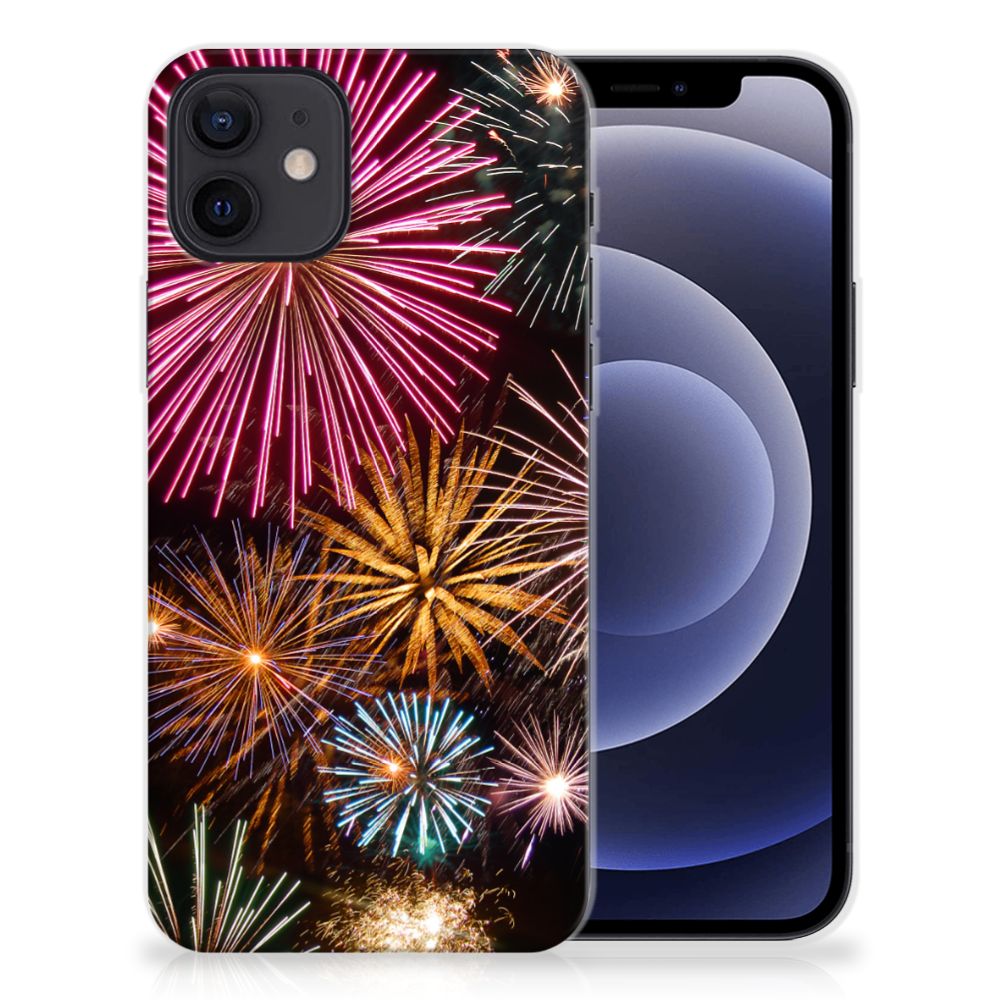 iPhone 12 | 12 Pro (6.1") Silicone Back Cover Vuurwerk