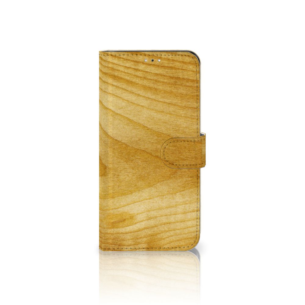 Samsung Galaxy A33 5G Book Style Case Licht Hout