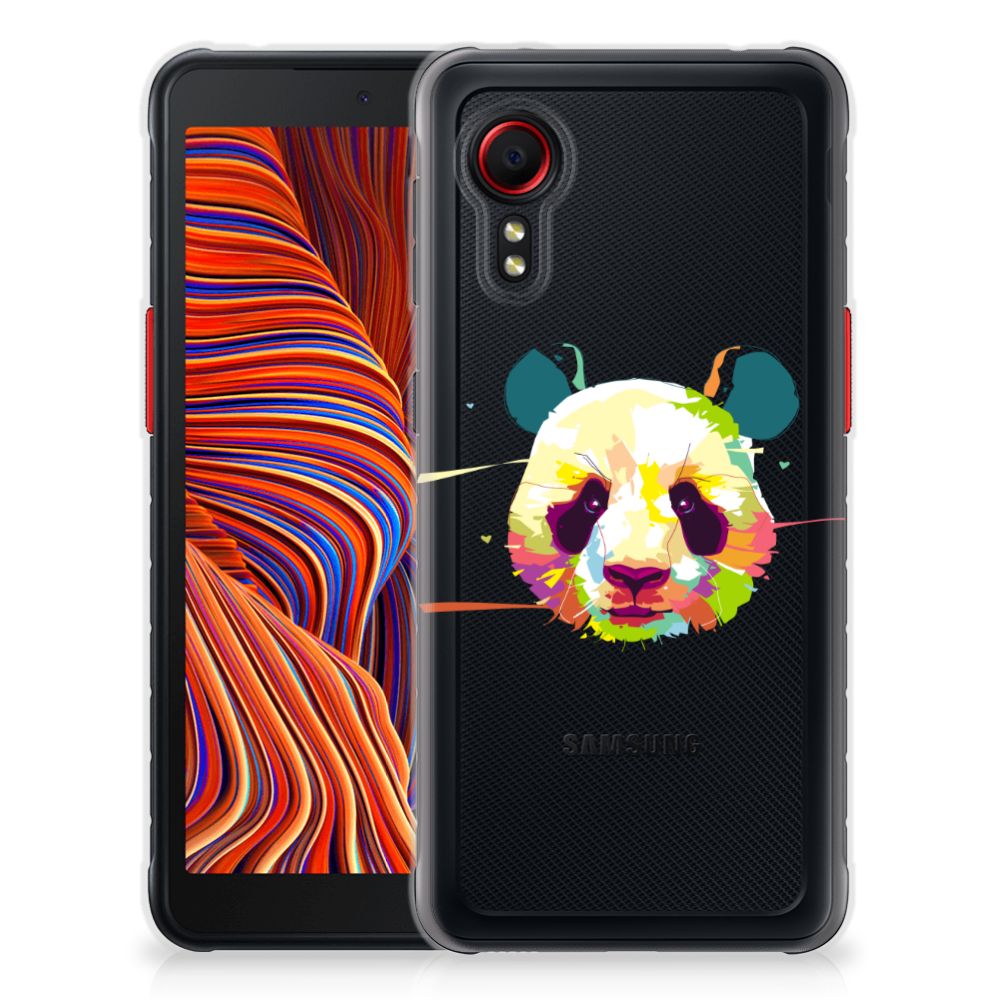Samsung Galaxy Xcover 5 Telefoonhoesje met Naam Panda Color B2C Telecom