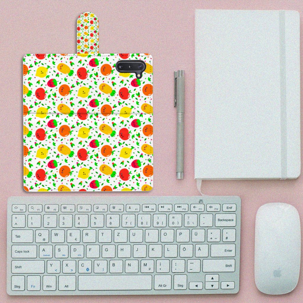 Samsung Galaxy Note 10 Book Cover Fruits
