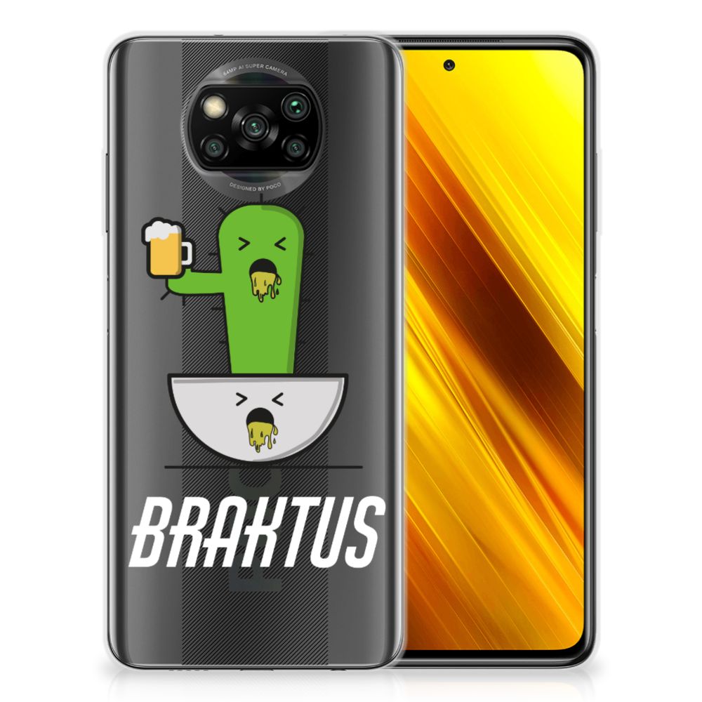 Xiaomi Poco X3 | Poco X3 Pro Telefoonhoesje met Naam Braktus B2C Telecom
