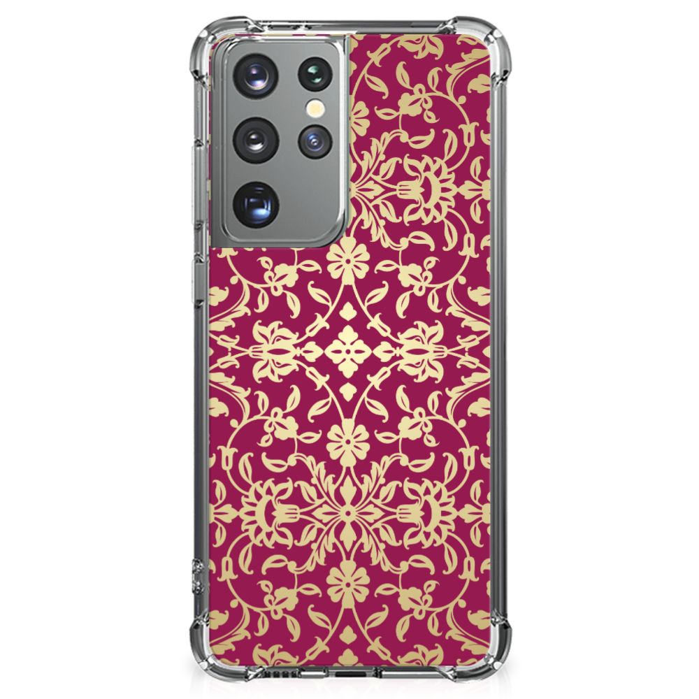 Anti Shock Case Samsung Galaxy S21 Ultra Barok Pink B2C Telecom