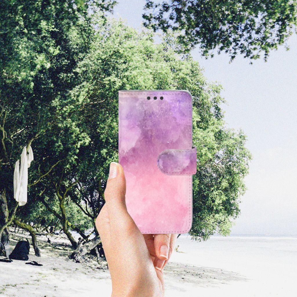 Hoesje Microsoft Lumia 650 Pink Purple Paint