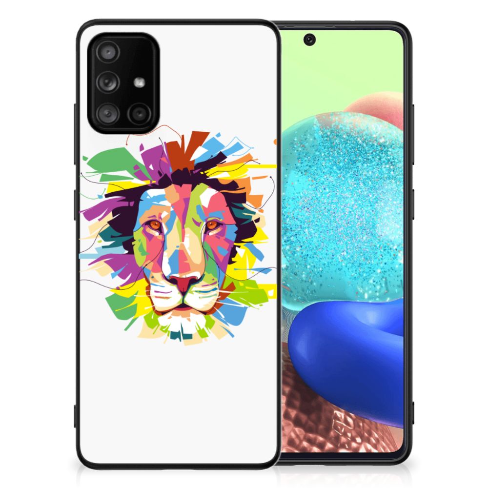 Samsung Galaxy A71 Hoesje Lion Color