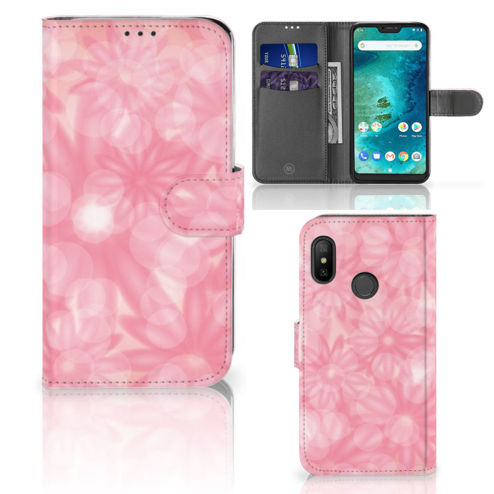 Xiaomi Mi A2 Lite Hoesje Spring Flowers