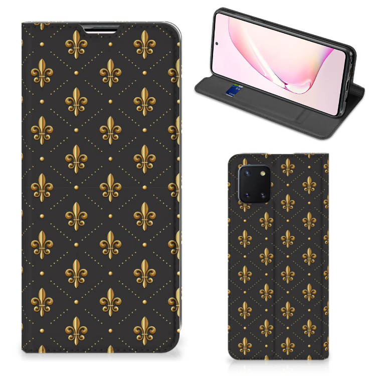 Samsung Galaxy Note 10 Lite Hoesje met Magneet Franse Lelie - B2C Telecom