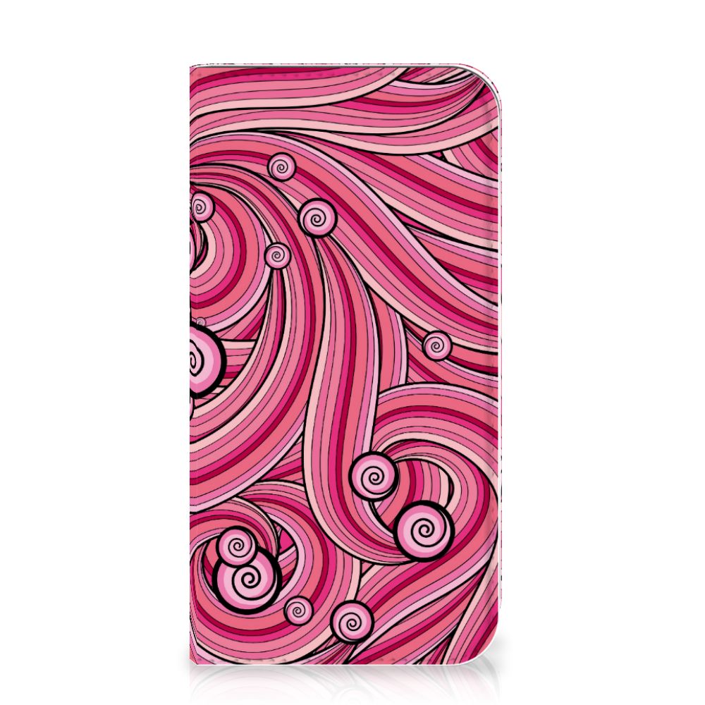 Apple iPhone 11 Pro Bookcase Swirl Pink