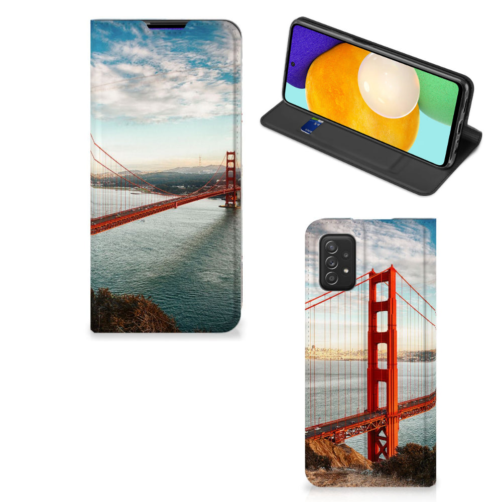 Samsung Galaxy A03s Book Cover Golden Gate Bridge