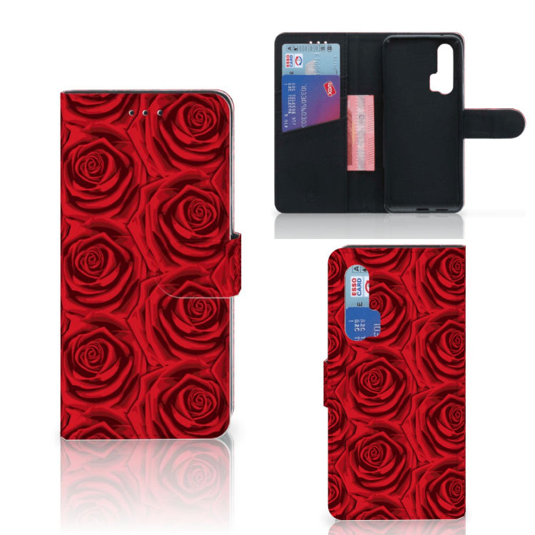 Honor 20 Pro Hoesje Red Roses