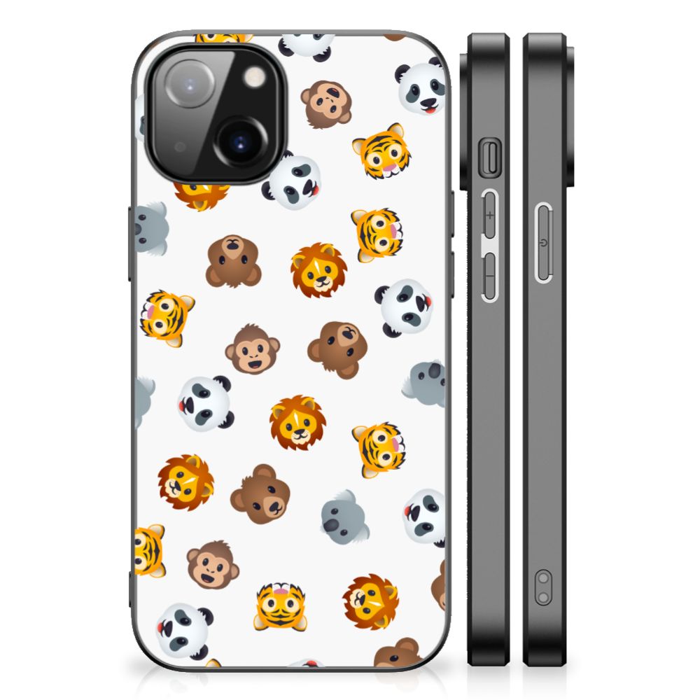 Back Case voor Apple iPhone 13/14 Dieren Emojis B2C Telecom