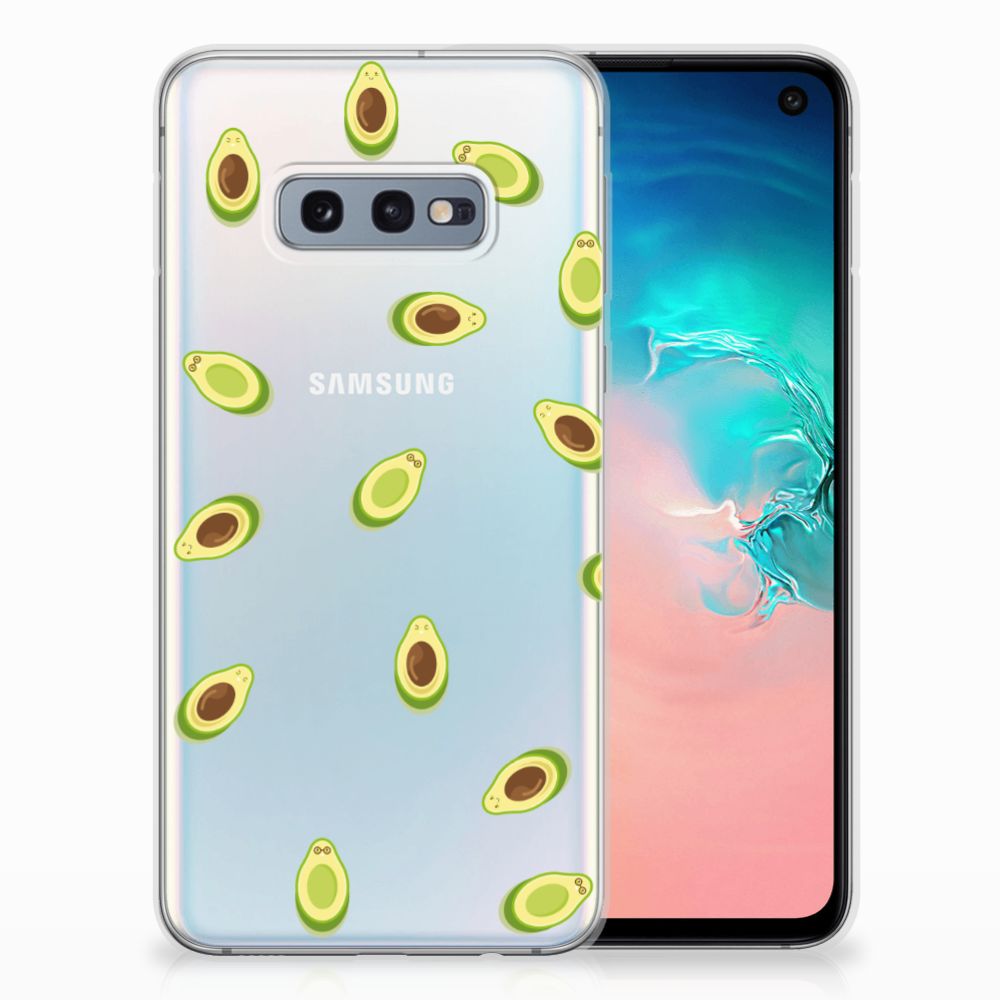Samsung Galaxy S10e Siliconen Case Avocado