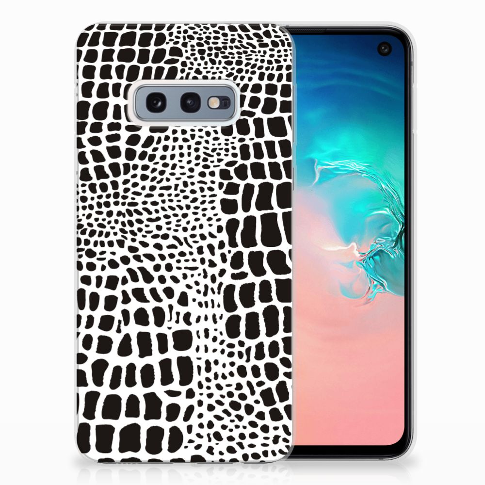 Samsung Galaxy S10e TPU Hoesje Slangenprint