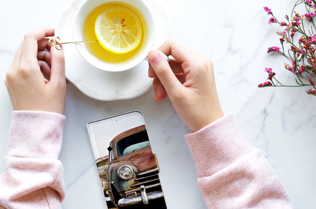 Samsung Galaxy A41 Telefoonhoesje met foto Vintage Auto