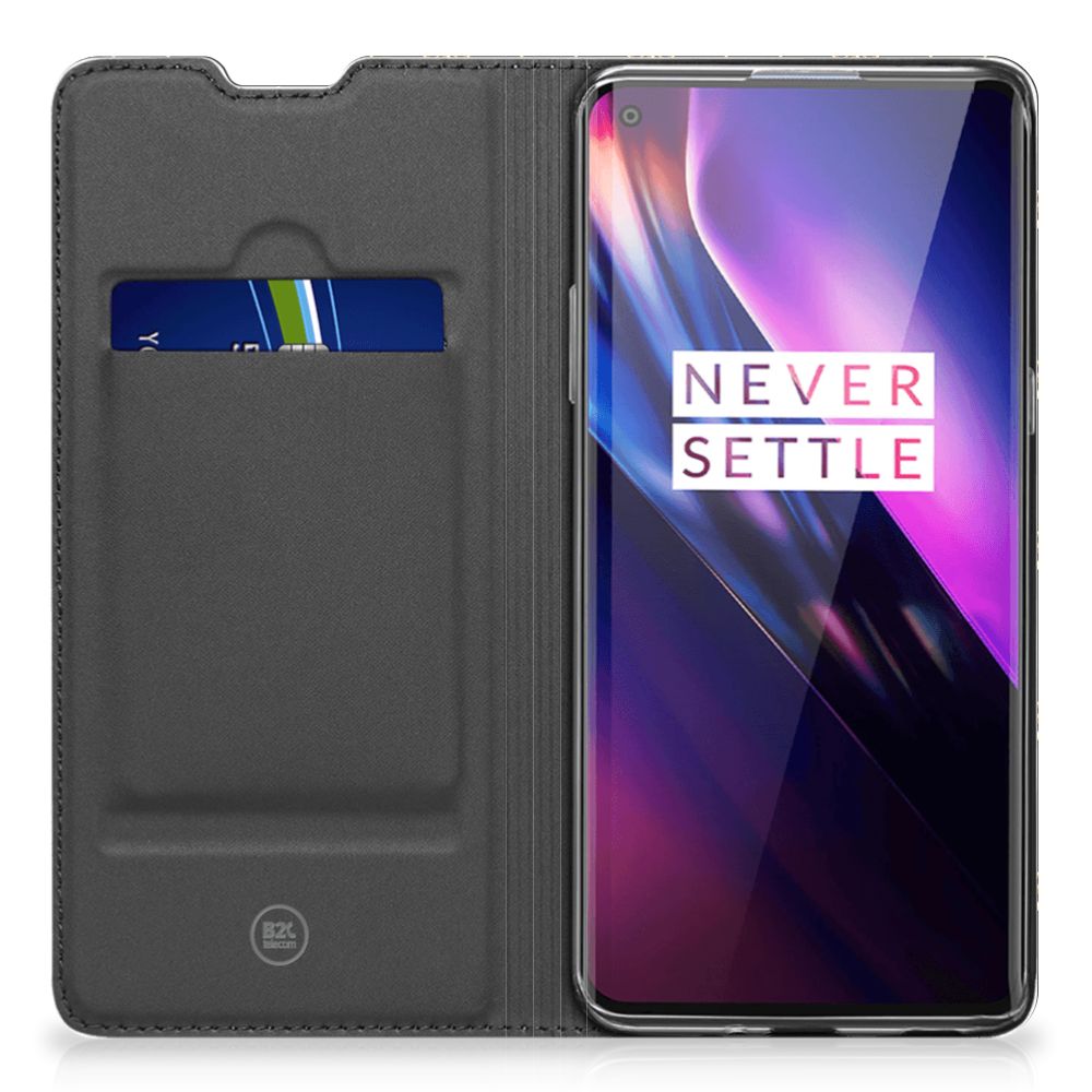 OnePlus 8 Hoesje met Magneet Franse Lelie