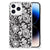 iPhone 14 Pro Case Black Flowers B2C Telecom