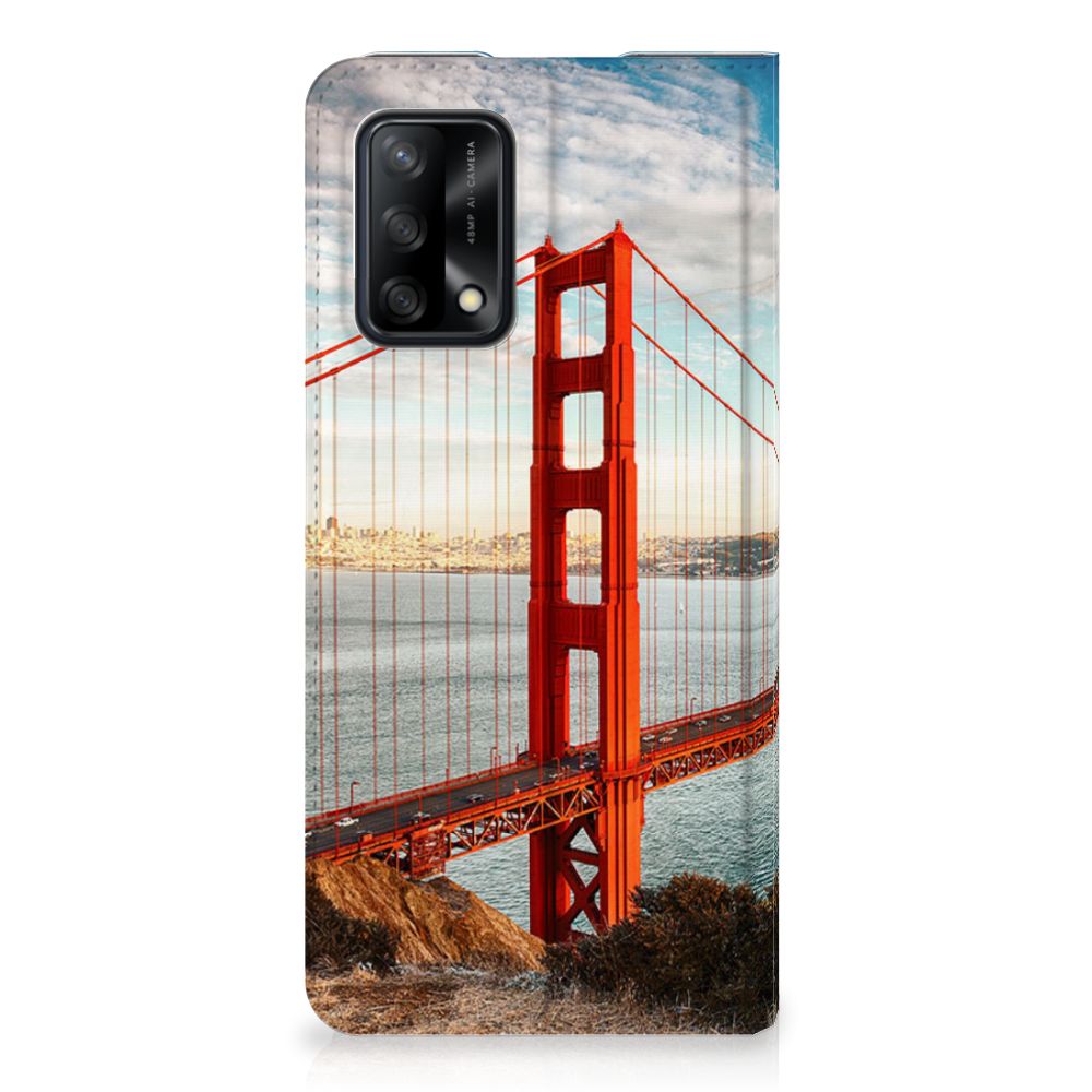OPPO A74 4G Book Cover Golden Gate Bridge - B2C Telecom