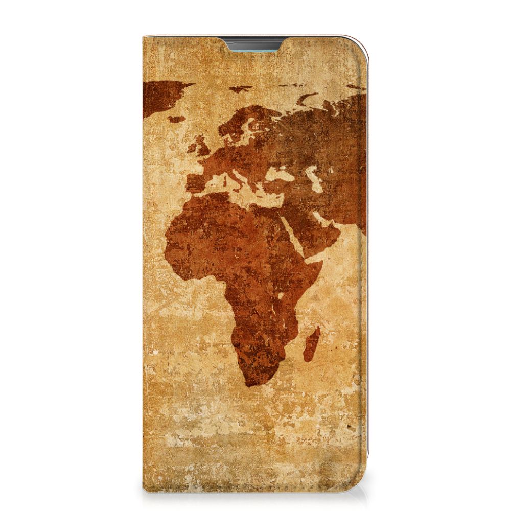 Nokia 3.4 Book Cover Wereldkaart - B2C Telecom