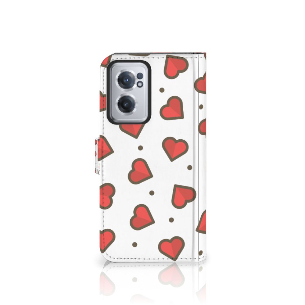 OnePlus Nord CE 2 Telefoon Hoesje Hearts