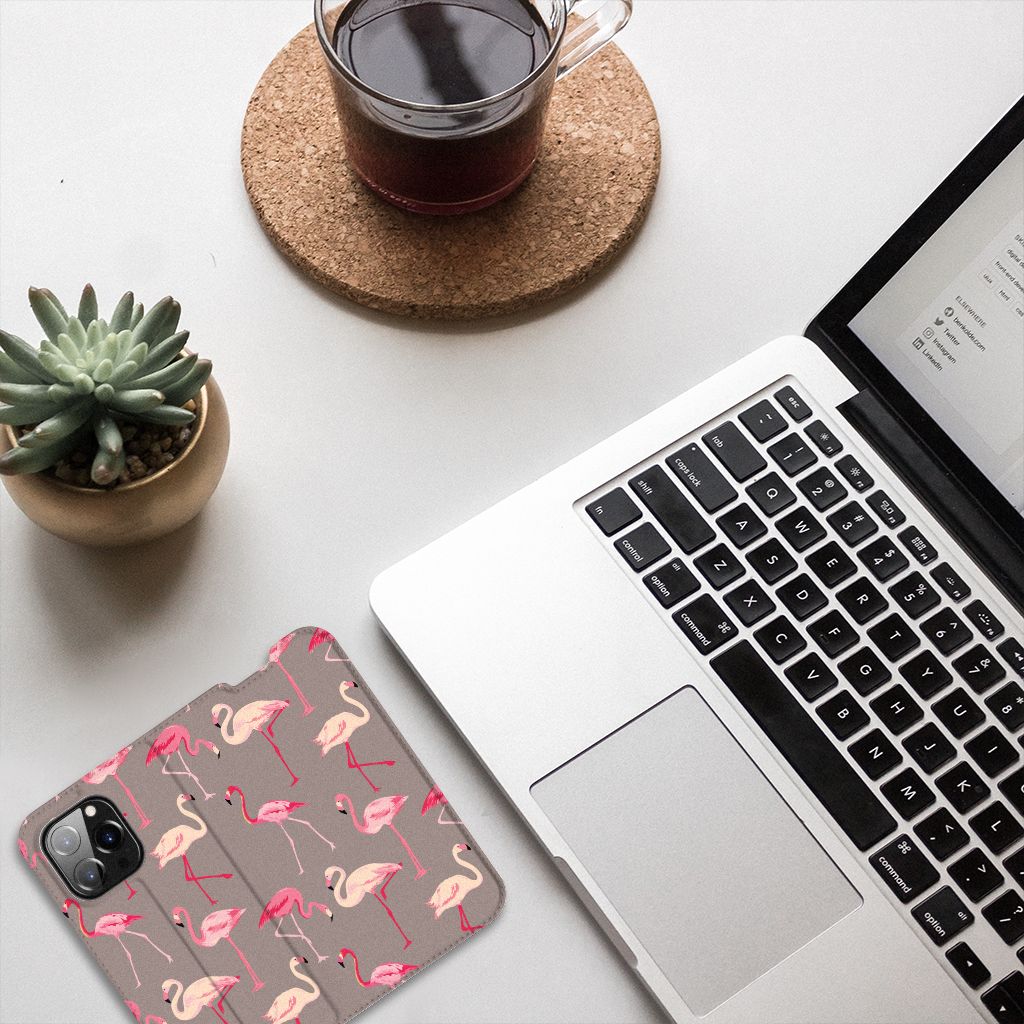 iPhone 14 Pro Hoesje maken Flamingo - B2C Telecom