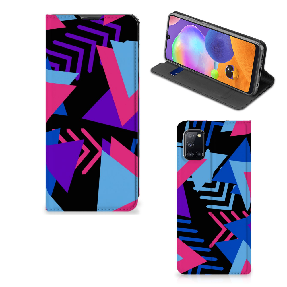 Samsung Galaxy A31 Stand Case Funky Triangle - B2C Telecom