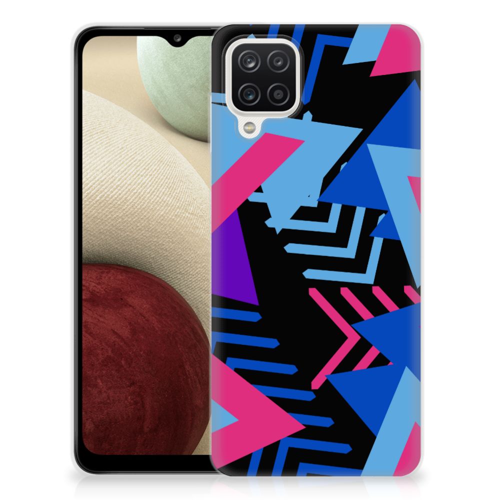 Samsung Galaxy A12 TPU Hoesje Funky Triangle B2C Telecom
