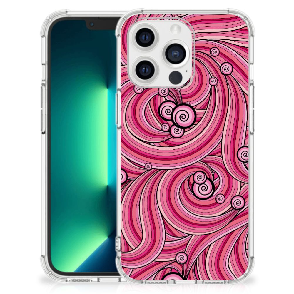 iPhone 13 Pro Max Back Cover Swirl Pink - B2C Telecom