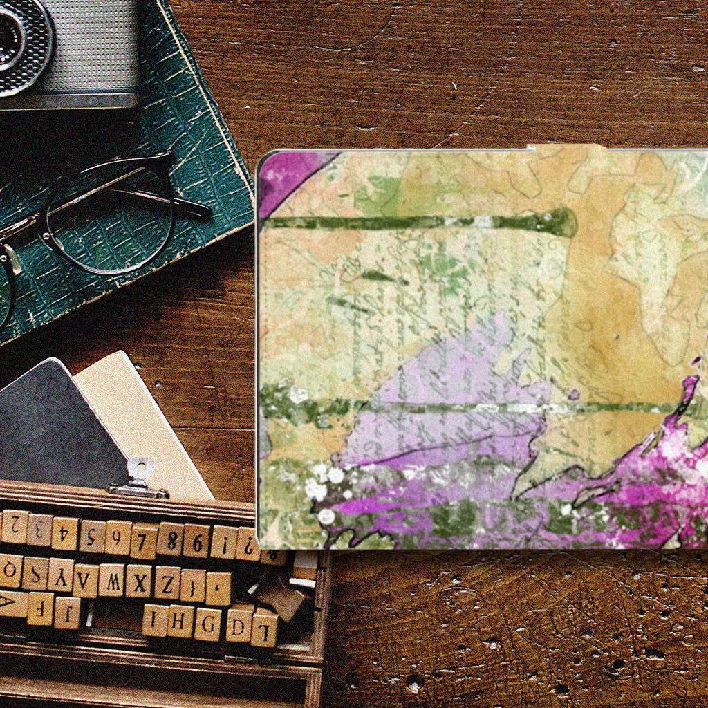 Hoes Lenovo Tab P11 | P11 Plus Letter Painting