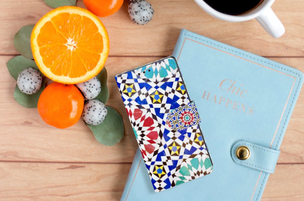 Sony Xperia XA1 Bookcase Mozaïek