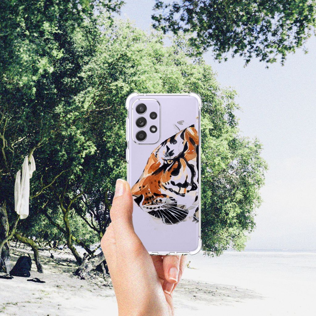 Back Cover Samsung Galaxy A33 Watercolor Tiger B2C Telecom