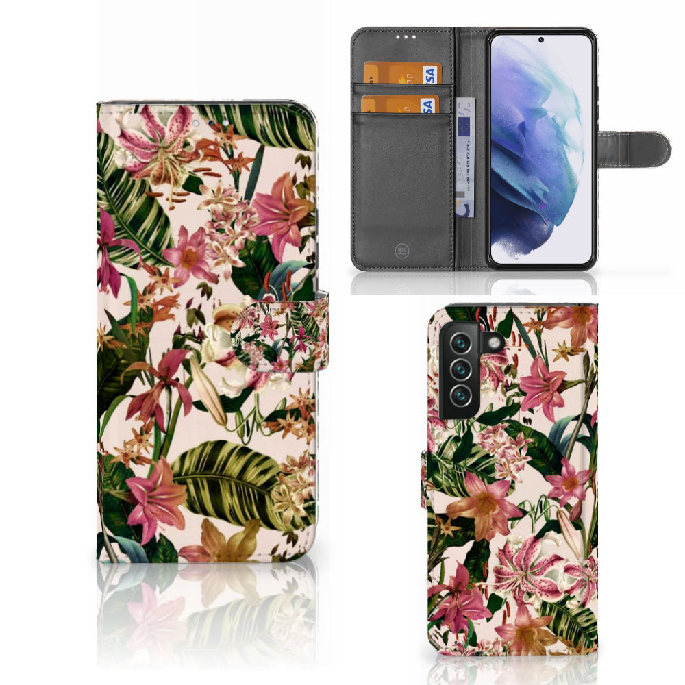 Samsung Galaxy S22 Plus Hoesje Flowers