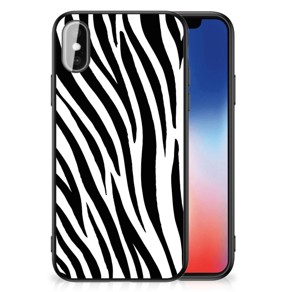 iPhone X | Xs Dierenprint Telefoonhoesje Zebra