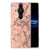 Sony Xperia Pro-I TPU Siliconen Hoesje Marmer Oranje B2C Telecom