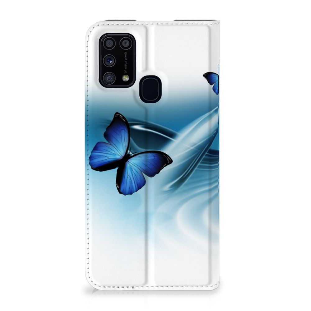Samsung Galaxy M31 Hoesje maken Vlinders - B2C Telecom