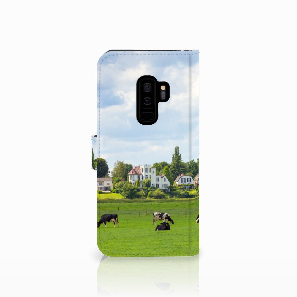 Samsung Galaxy S9 Plus Telefoonhoesje met Pasjes Koeien