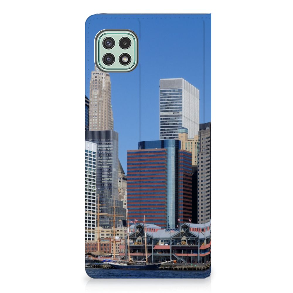Samsung Galaxy A22 5G Book Cover Vrijheidsbeeld - B2C Telecom