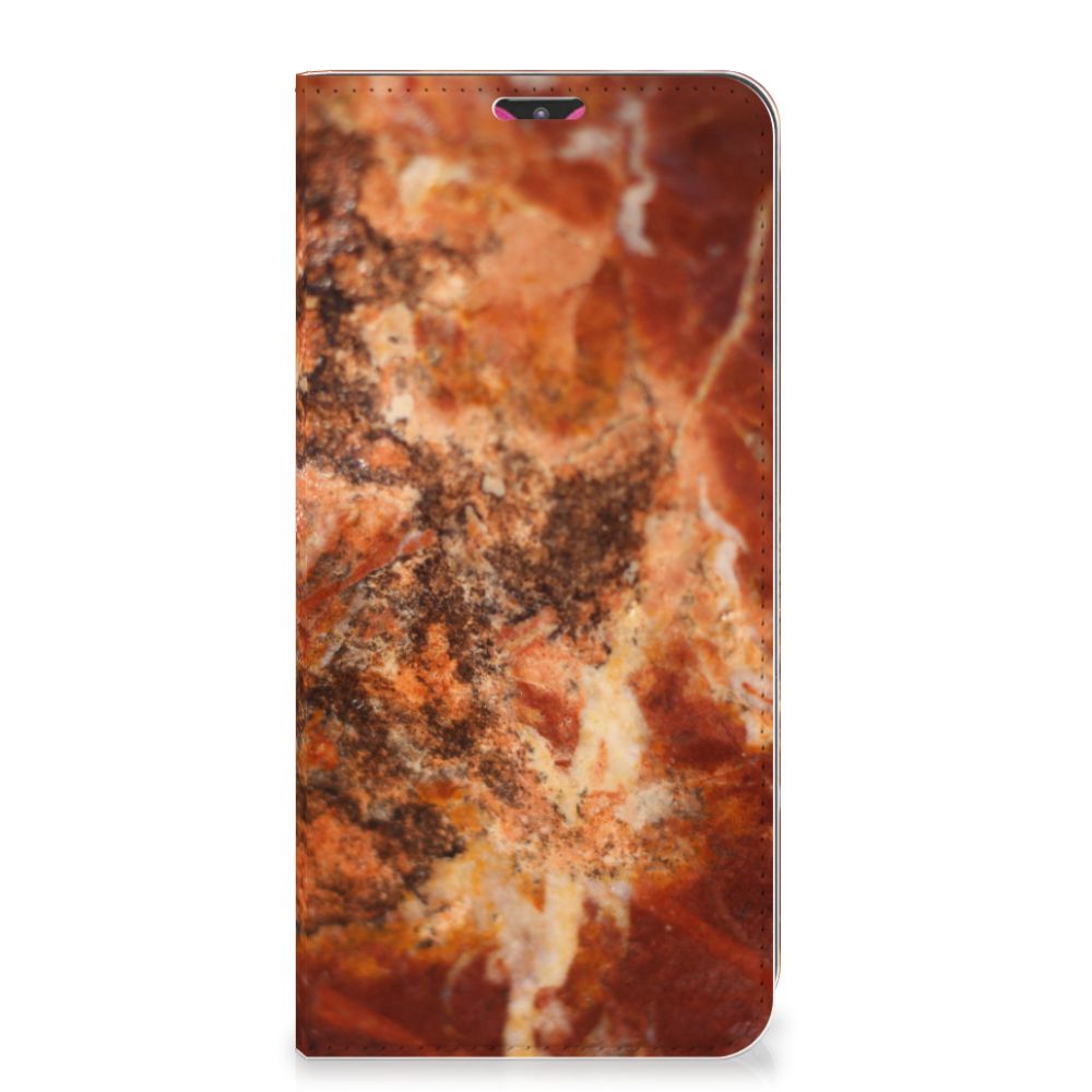 Samsung Galaxy M20 Standcase Marmer Bruin