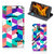 Samsung Galaxy Xcover 4s Stand Case Blokken Kleurrijk