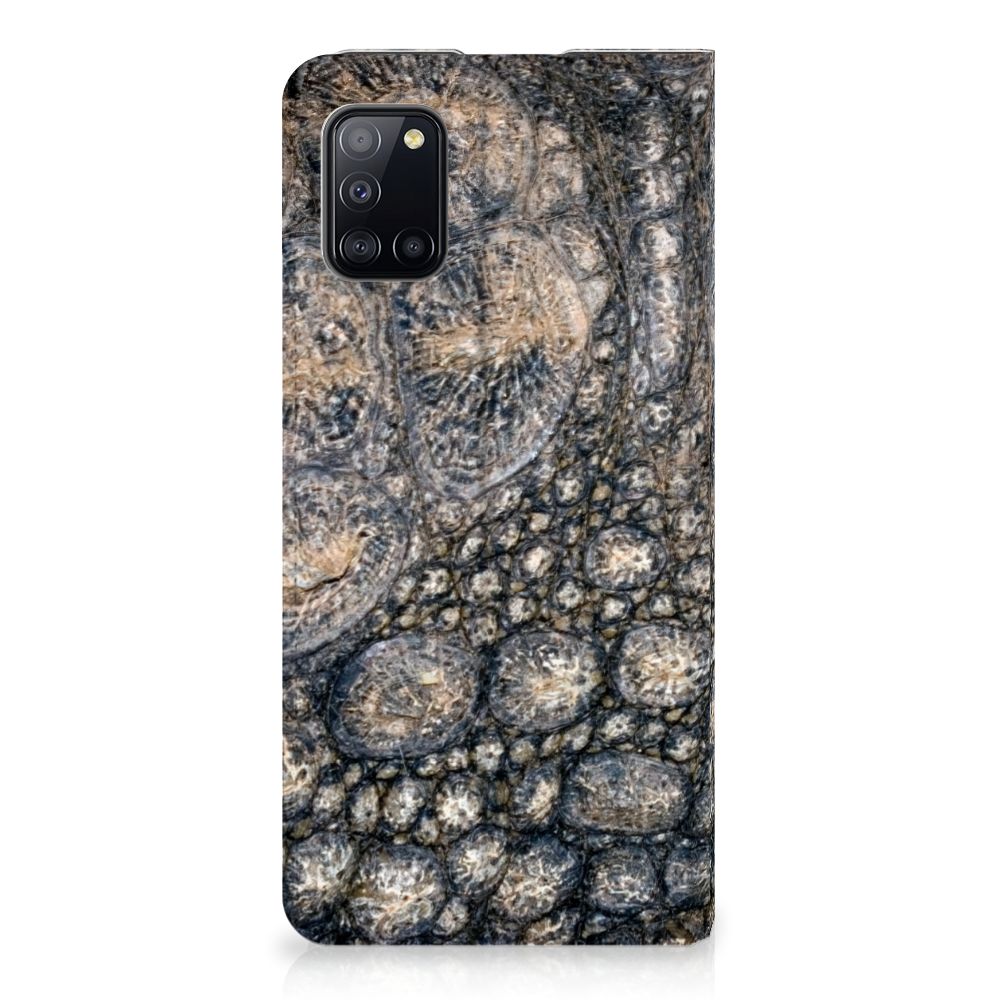 Samsung Galaxy A31 Hoesje maken Krokodillenprint - B2C Telecom