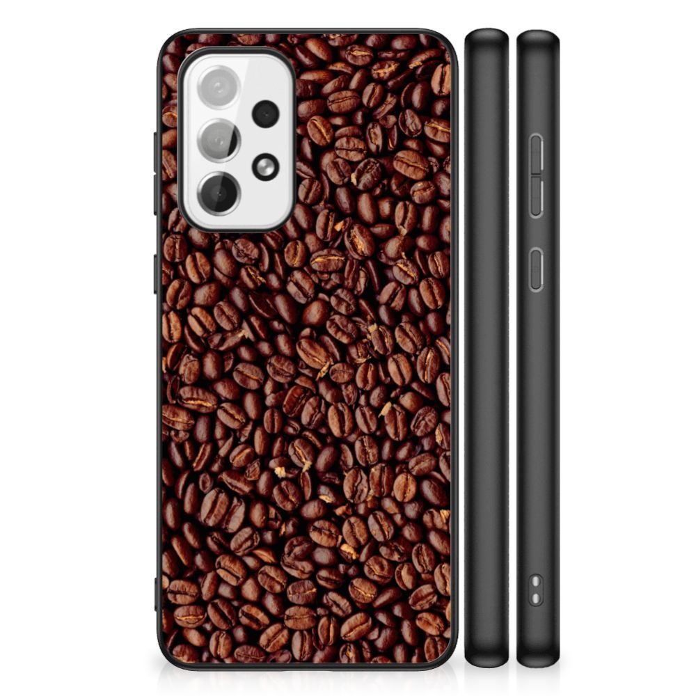 Samsung Galaxy A73 Back Cover Hoesje Koffiebonen B2C Telecom