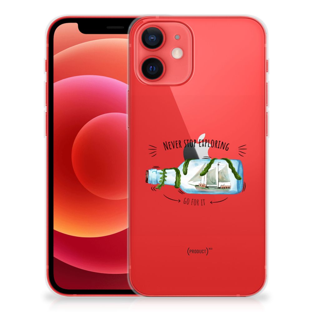 iPhone 12 Mini Telefoonhoesje met Naam Boho Bottle B2C Telecom