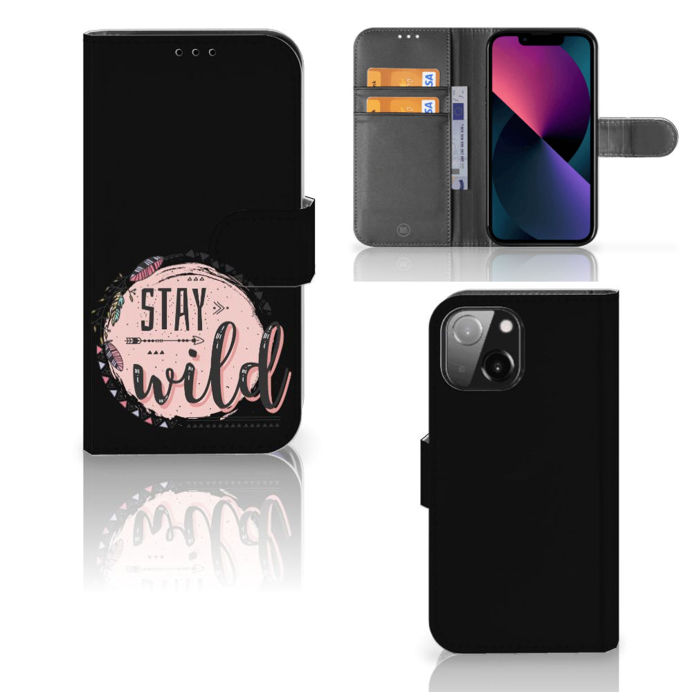 iPhone 13 Mini Leuk Hoesje Boho Stay Wild