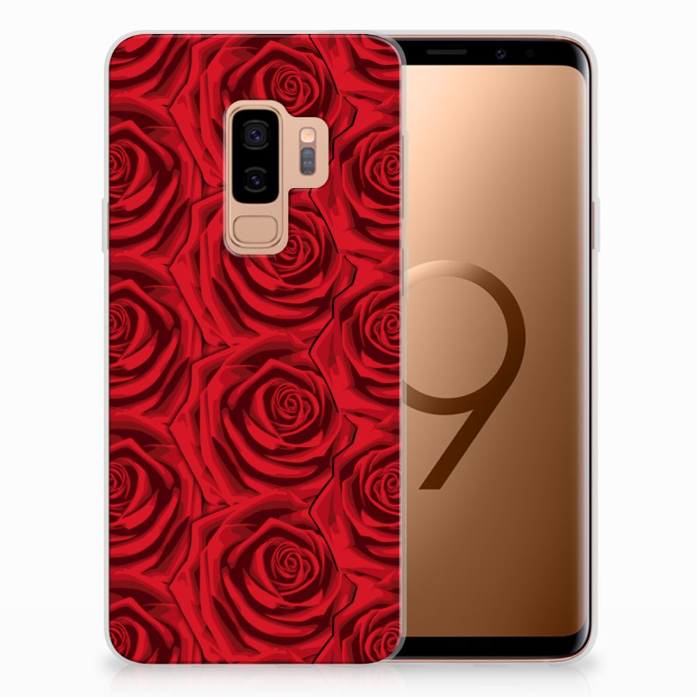 Samsung Galaxy S9 Plus TPU Case Red Roses