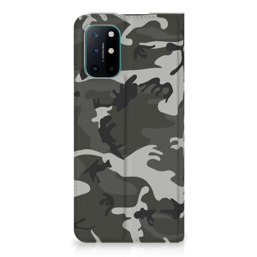 OnePlus 8T Hoesje met Magneet Army Light - B2C Telecom