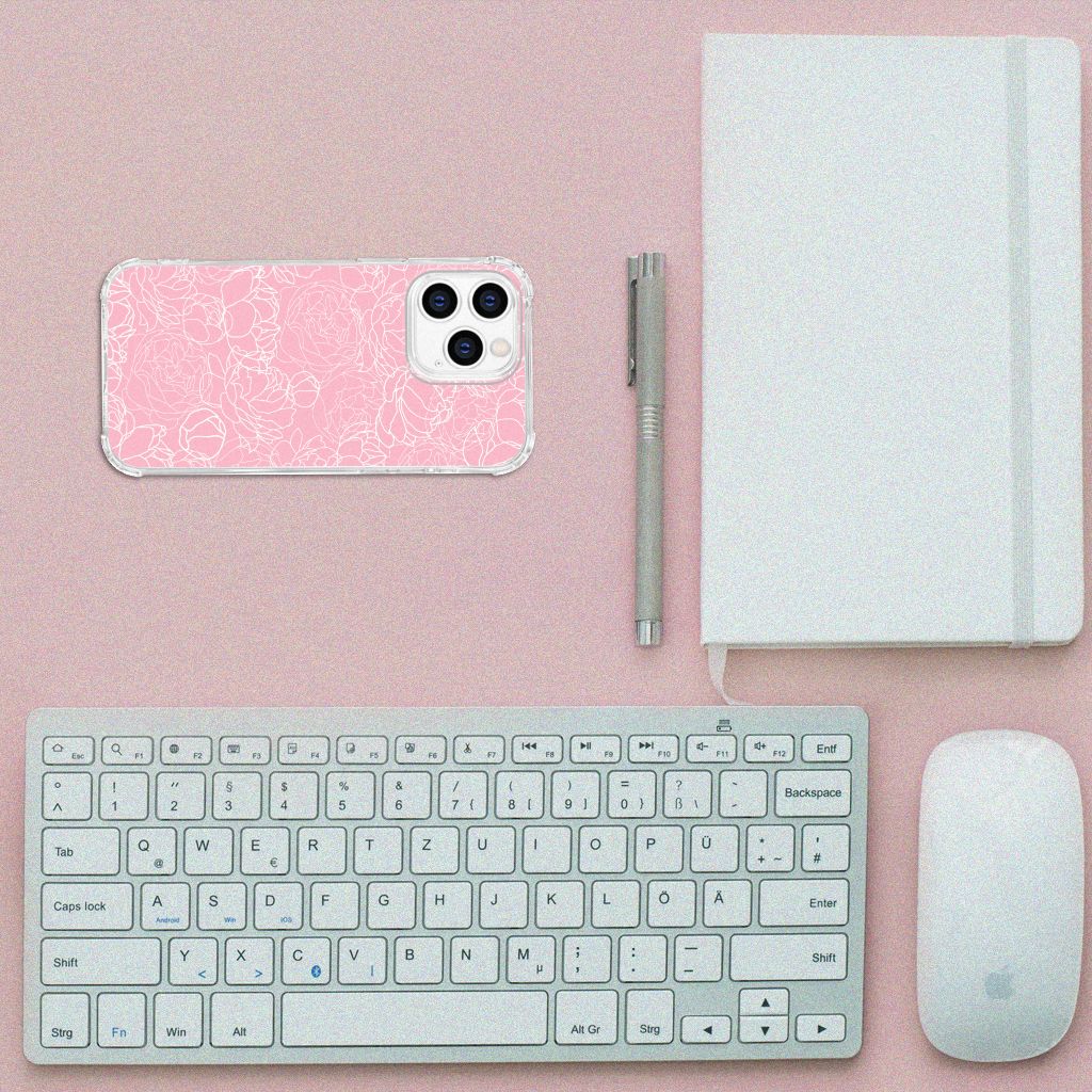 iPhone 14 Pro Case White Flowers B2C Telecom